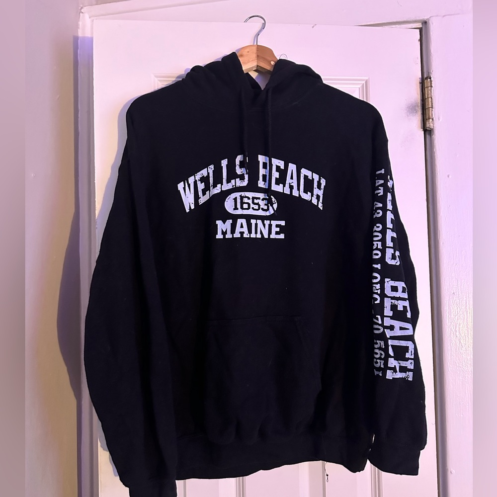 M black hoodie